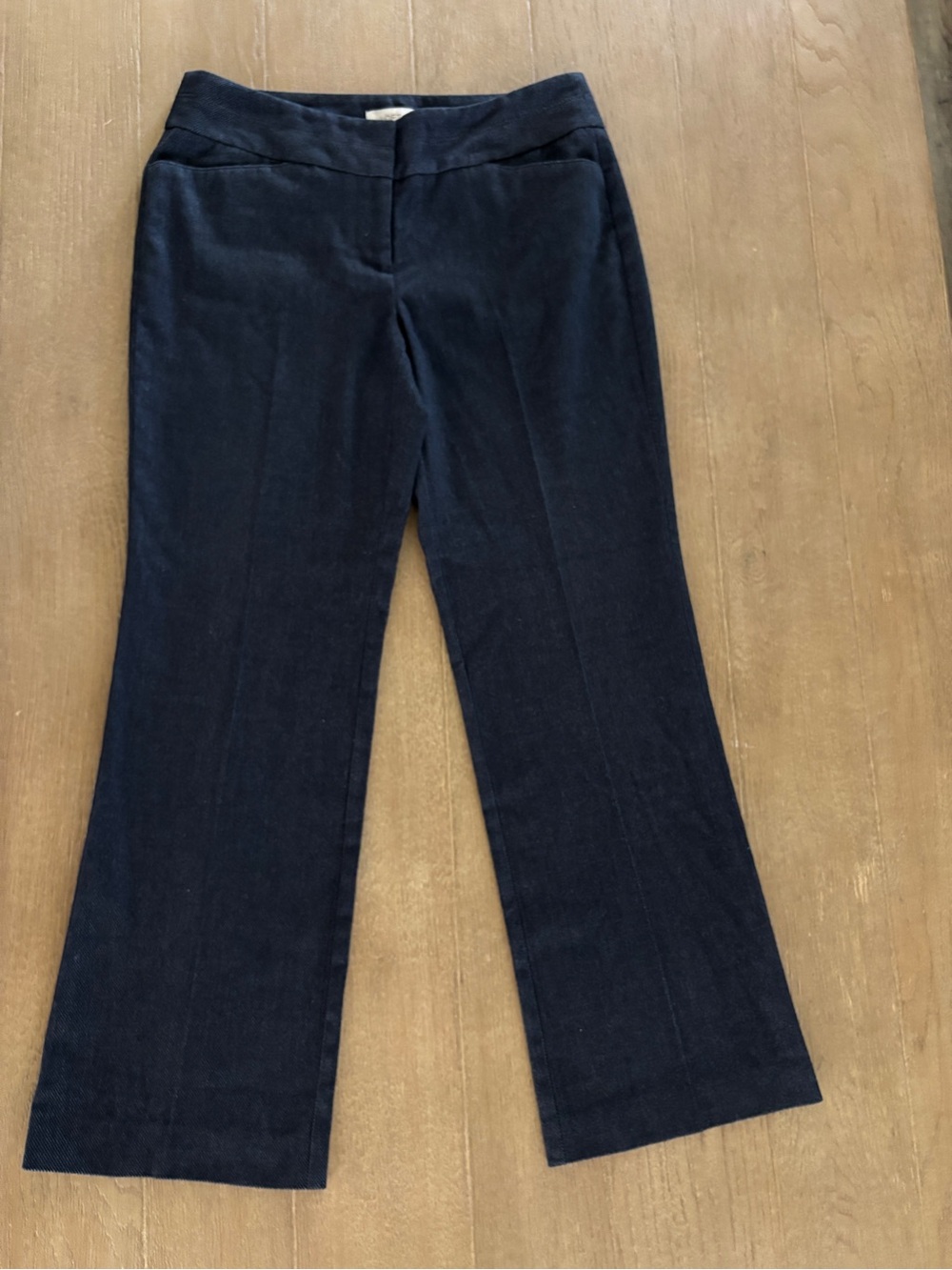 LOFT Navy Flared Dress Pants Women’s 6p